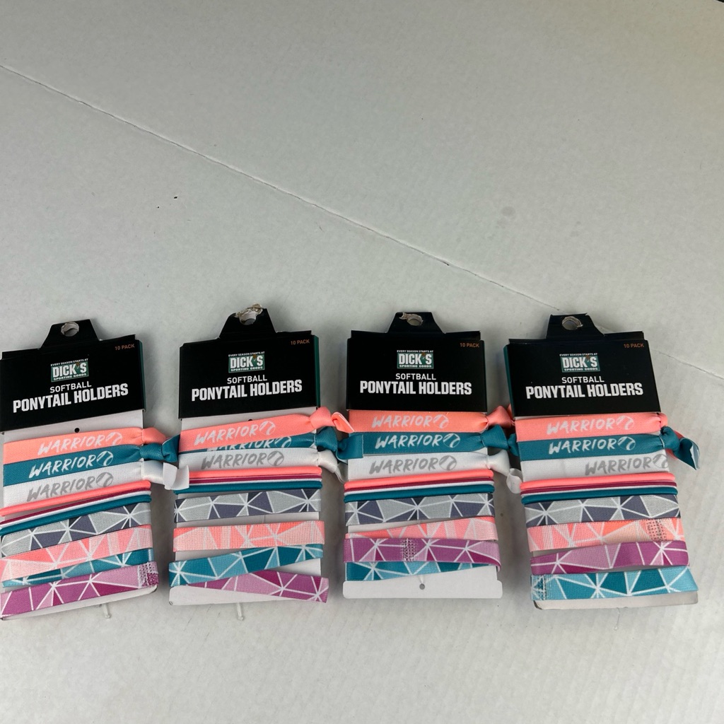 Brand New Four Packs Of Ponytail Holders